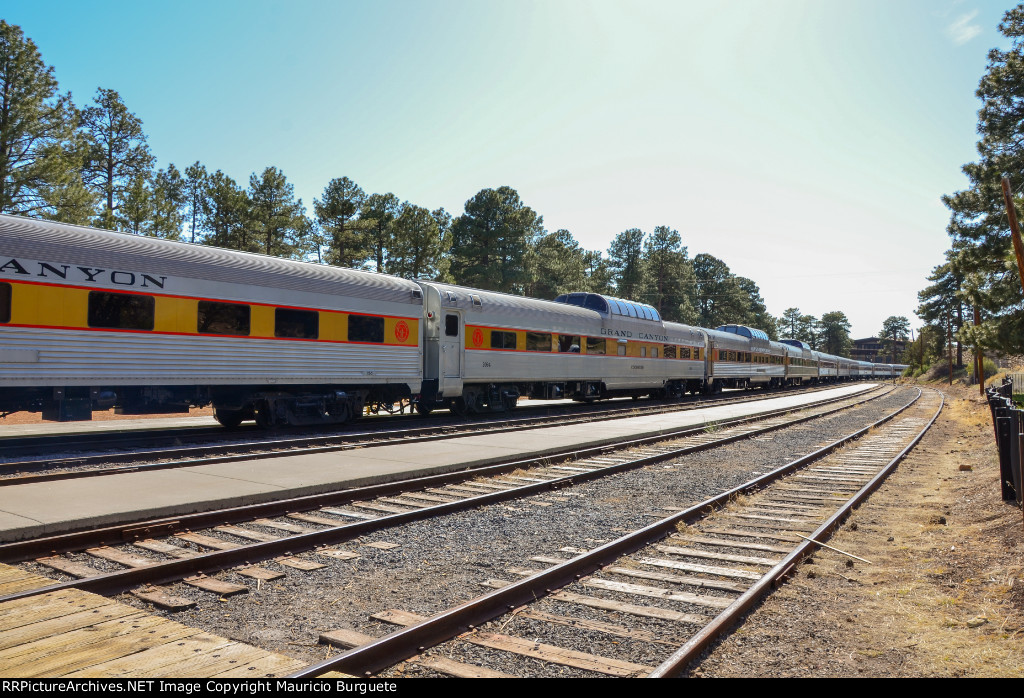 Grand Canyon Railway at the Grand Canyon Village Station